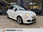 Fiat 500 0.9 TwinAir Turbo 500S SPORT Cruisecontr, clima.reg, Auto's, Voorwielaandrijving, Gebruikt, Leder en Stof, Origineel Nederlands