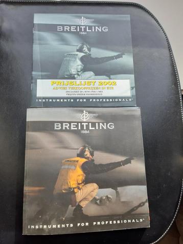 Breitling Catalogus 2002 beschikbaar voor biedingen
