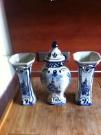 3 vazen delfts blauw, Ophalen of Verzenden