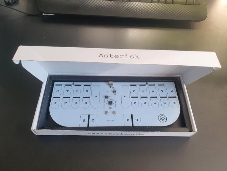 Asterisk Stenografie toetsenbord, Computers en Software, Overige Computers en Software, Zo goed als nieuw, Ophalen of Verzenden
