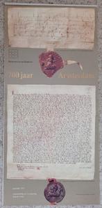 Kalender 1975 Amsterdam 700 jaar (samenst. Han de Vries), Gebruikt, Ophalen of Verzenden, Maandkalender