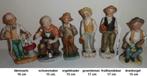 13 stenen beeldjes, mannen beroepen, dames, Ophalen of Verzenden, Zo goed als nieuw, Mens