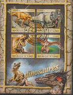 PREHISTORIE-DINO’S = Mooi bl v4st GUINEE -1911, Postzegels en Munten, Verzenden, Gestempeld, Dier of Natuur