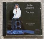 BARBRA STREISAND - One Voice - Concert ( CD 1987 ), Verzenden, 1980 tot 2000, Zo goed als nieuw