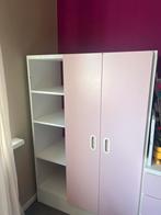 IKEA Smastad roze - wit kledingkast met lades, Huis en Inrichting, Kasten | Kledingkasten, Ophalen, Kunststof, 50 tot 100 cm, Zo goed als nieuw