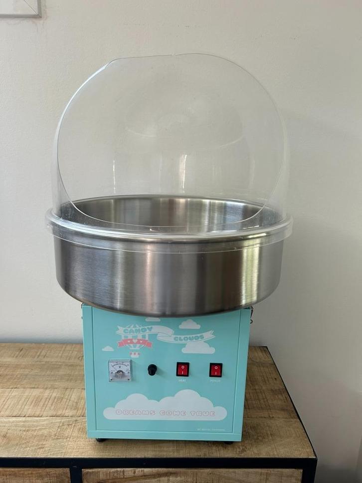 Suikerspinmachine te huur Roze/Blauw, Hobby en Vrije tijd, Feestartikelen | Verhuur, Geboorte of Huwelijk, Ophalen