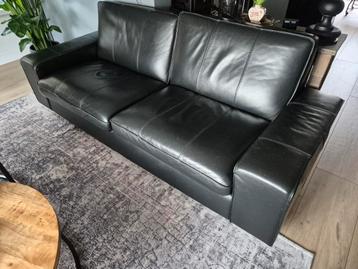 Kivik ikea zwart leren bank - afbeelding 6