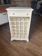Wijnkast met schuifla, Huis en Inrichting, Woonaccessoires | Wijnrekken, Ophalen, Gebruikt, 15 tot 25 flessen, 75 cm of meer