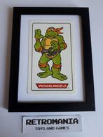 actiefiguren tmnt turtles - michaelangelo in lijst (13x18cm), Kinderen en Baby's, Speelgoed | Actiefiguren, Verzenden