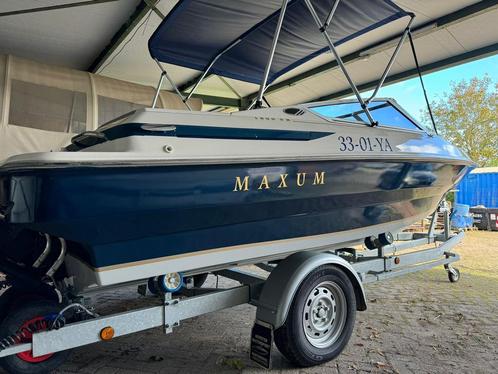 Maxum 1800 speedboot, Watersport en Boten, Speedboten, Zo goed als nieuw, 6 meter of meer, Benzine, 120 tot 200 pk, Polyester