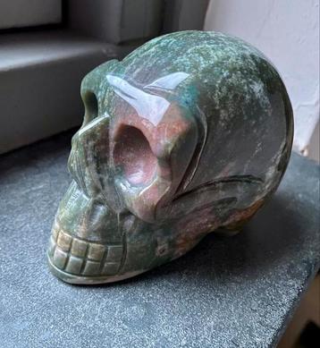 Mosagaat schedel skull healing groen elf 575 gr natuurwezens