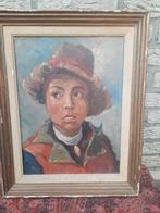 Portret Matisse ?, Antiek en Kunst, Kunst | Schilderijen | Klassiek, Ophalen of Verzenden