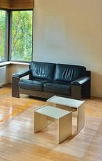 Leolux 757 bank tweezits - opknapper, Ophalen, Gebruikt, Tweepersoons, Leer