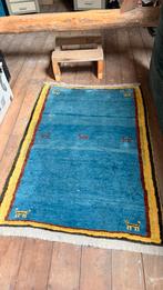Blauw Gabbeh vloerkleed - 165x120 cm, Ophalen, 100 tot 150 cm, Blauw, Nieuw