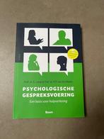 Psychologische gespreksvoering, Boeken, Ophalen of Verzenden, Zo goed als nieuw, Klinische psychologie, Boom