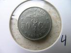 50 Centimes 1923 Belgie (nr 4), Postzegels en Munten, Munten | Europa | Niet-Euromunten, Ophalen of Verzenden, België, Losse munt