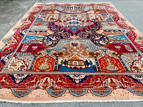 Mooi origineel handgeknoopt perzisch tapijt, Huis en Inrichting, Stoffering | Tapijten en Kleden, Gebruikt, 200 cm of meer, 200 cm of meer