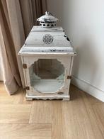 Riverdale windlicht, Huis en Inrichting, Ophalen, Gebruikt, 50 tot 75 cm, Wit