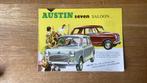 Brochure Austin Seven Saloon, Boeken, Ophalen of Verzenden, Zo goed als nieuw, Overige merken