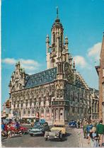 Middelburg, Stadhuis met auto's oa DKW, Ophalen of Verzenden, 1960 tot 1980, Gelopen, Zeeland