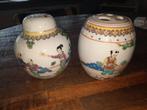 Twee chinese gemberpotten, Ophalen of Verzenden