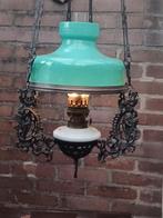Antiek schippertje originele olielamp hanglamp, Antiek en Kunst, Ophalen