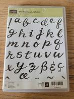 Stampin'Up Hand Lettered Alphabet, Hobby en Vrije tijd, Ophalen of Verzenden, Zo goed als nieuw
