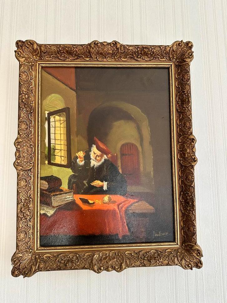 Gelimiteerde opgave: Olieverfschilderij De Goudweger, Antiek en Kunst, Kunst | Schilderijen | Klassiek, Ophalen