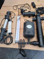 Vijver benodigdheden, pomp, lucht, uv etc, Ophalen, Zo goed als nieuw, Vijverpomp