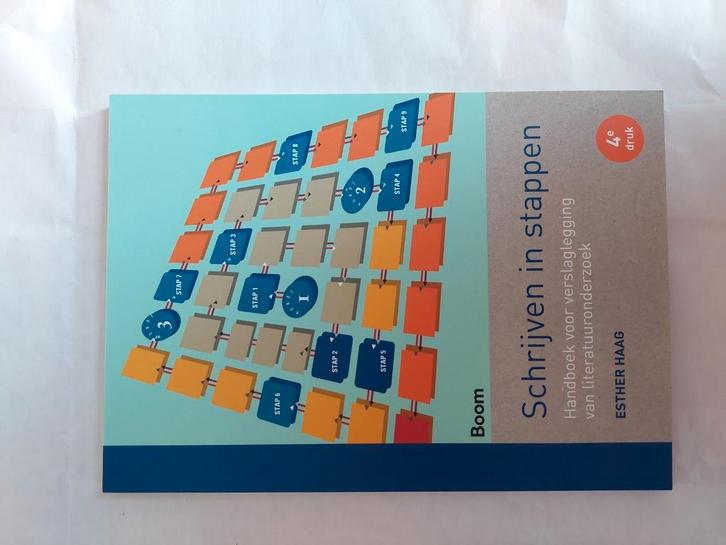 Esther Haag - Schrijven in stappen, Boeken, Wetenschap, Zo goed als nieuw, Sociale wetenschap, Ophalen of Verzenden