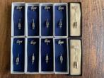 10 zilveren FNV jubileum speldjes, Verzamelen, Ophalen of Verzenden, Overige onderwerpen, Speldje of Pin