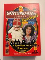 999 games Sinterklaasjournaal Bordspel - 3 Spellen in 1!, Drie of vier spelers, Ophalen of Verzenden, Zo goed als nieuw
