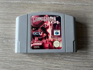 Carmageddon 64 Nintendo 64 beschikbaar voor biedingen