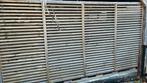 4 x schutting deel louvre 179x89, Ophalen, Minder dan 3 meter, Hout, 1 tot 2 meter