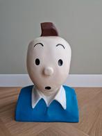 Kuifje borstbeeld, Ophalen of Verzenden, Kuifje, Zo goed als nieuw, Beeldje of Figuurtje