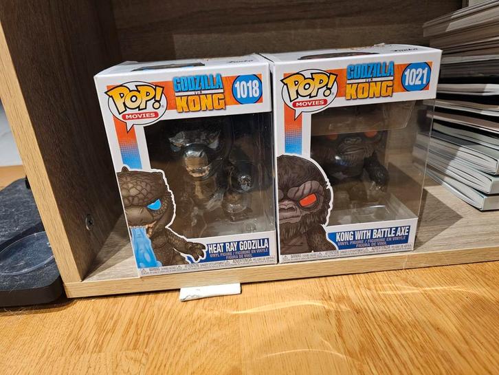 Funko pop - Godzilla vs Kong, Verzamelen, Poppetjes en Figuurtjes, Nieuw, Ophalen of Verzenden