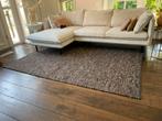 Loods5: ZUIVER PURE VLOERKLEED-DONKER GRIJS/BRUIN 160X230 CM, Huis en Inrichting, Stoffering | Tapijten en Kleden, Ophalen, Bruin