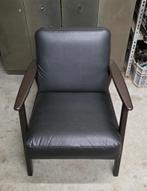 IKEA Ekenäset Fauteuil Jonsbyn Zwart, 75 tot 100 cm, Zo goed als nieuw, Modern, 50 tot 75 cm