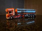 Dikke tekno model scania met tank trailer!, Ophalen of Verzenden, Zo goed als nieuw, Bus of Vrachtwagen, Tekno