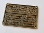 Typeplaat (nr. 49) Willem Smit Nijmegen, Ophalen of Verzenden, Gebruikt, Overige typen