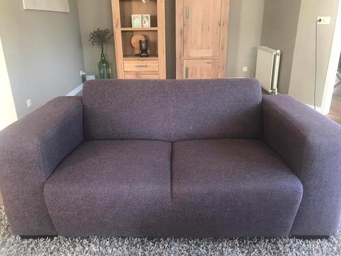 2 bankstellen Montèl, chocoladebruin. 1.70m breed en 2.40m., Huis en Inrichting, Banken | Bankstellen, Gebruikt, 75 tot 100 cm