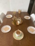 SET BORDEN VAN CATHY TEREPOCKI BLADGOUD, Huis en Inrichting, Keuken | Servies, Ophalen of Verzenden, Nieuw, Overige stijlen, Bord(en)