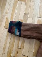 Retro Mancave Brutalisme Pop Flower Power winterjas, Ophalen, Bruin, Maat 56/58 (XL), C&A