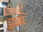 Gratis 6 stoelen, Tuin en Terras, Ophalen of Verzenden, Zo goed als nieuw, Hout