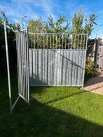 Hondenkennel (hoekmodel) met Deur & Dichte Wand, Dieren en Toebehoren, Hondenhokken, Ophalen, Gebruikt