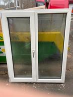 Kunstof kozijn met draaikiep raam, Gevelraam of Ruit, Gebruikt, Minder dan 80 cm, 80 tot 120 cm
