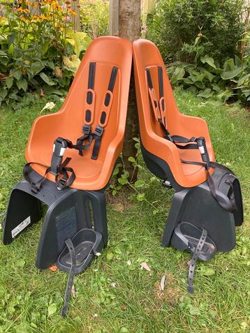 2x Bobike One Maxi E-BD fietsstoeltje – bruin beschikbaar voor biedingen