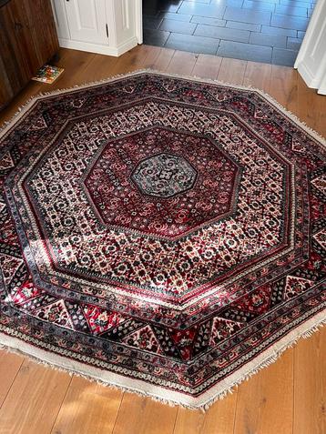 Handgeknoopt Perzisch tapijt, 262 cm, octagonaal, vintage beschikbaar voor biedingen