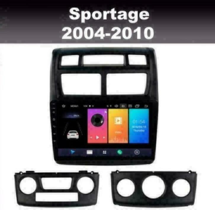 Kia Sportage 2004-2010 radio navigatie android 10 wifi dab+, Auto diversen, Autoradio's, Ophalen of Verzenden