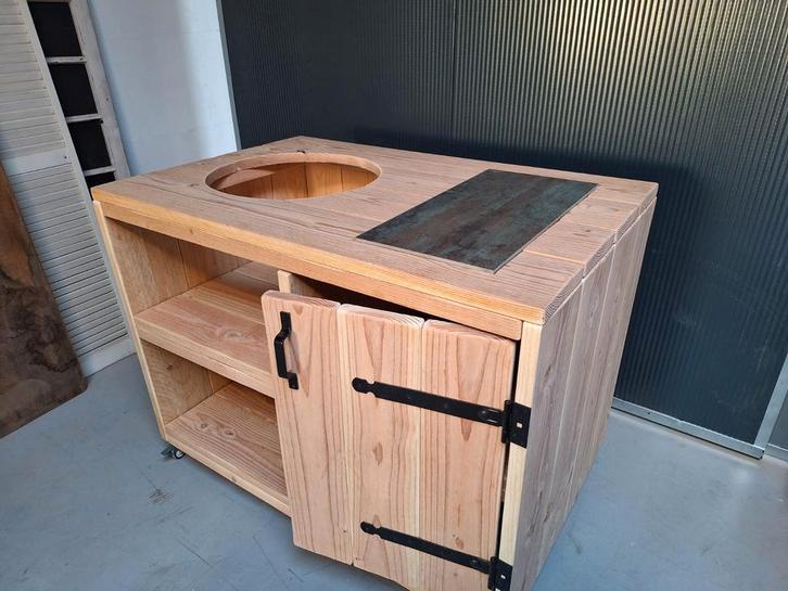 Gave Douglas verrijdbare buitenkeuken Egg Kamado Grill Bbq, Tuin en Terras, Buitenkeukens, Ophalen of Verzenden